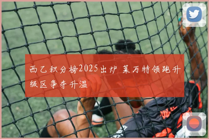 西乙积分榜2025出炉 莱万特领跑升级区争夺升温